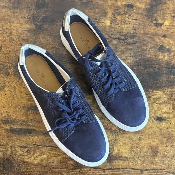 Peter Millar Navy Suede shoes - Picture 6 of 9